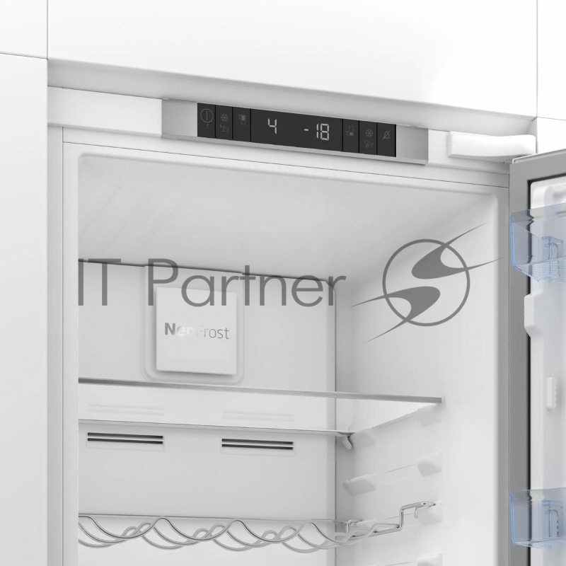 Холодильник Beko BCNA306E3S белый, 2 камеры, 215/69 л., морозилка снизу, No Frost