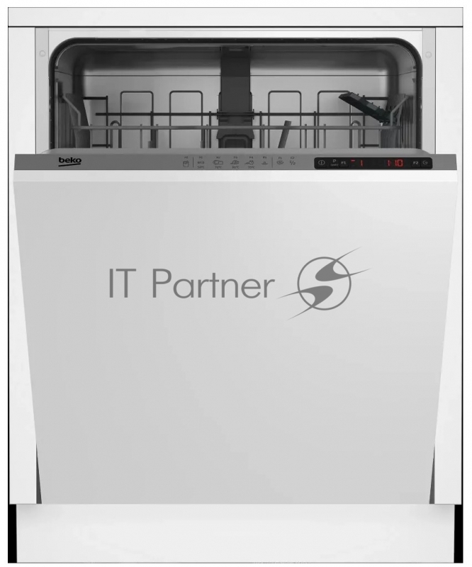 Встраиваемая посудомоечная машина Beko BDIN15360 полноразмерная, белый
