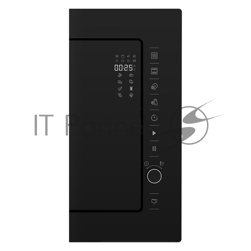 Микроволновая печь встраиваемая Beko BMGB25333BG чёрный, 25 л, 900 Вт, переключатели - поворотный механизм/сенсор