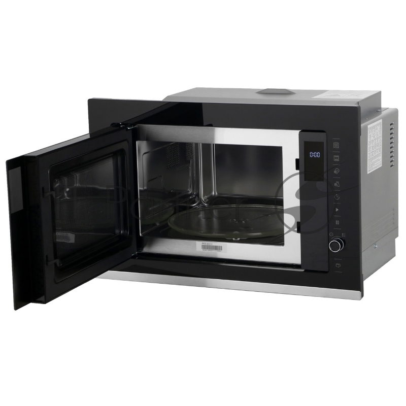 Микроволновая печь встраиваемая Beko BMGB 25333 X черный, 25 л, 900 Вт, переключатели - поворотный механизм/сенсор