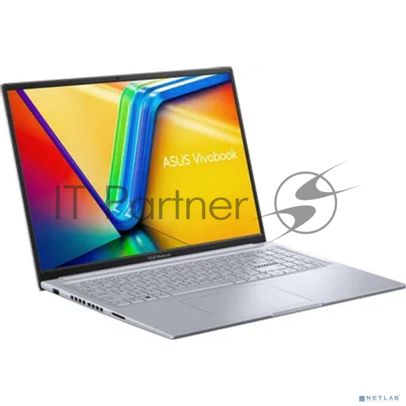 Ноутбук Asus VivoBook 16X K3605VC-RP370 Core i5 13420H 16Gb SSD512Gb NVIDIA GeForce RTX 3050 4Gb 16 IPS WUXGA (1920x1200) без ОС silver WiFi BT Cam (90NB11D2-M00FL0)