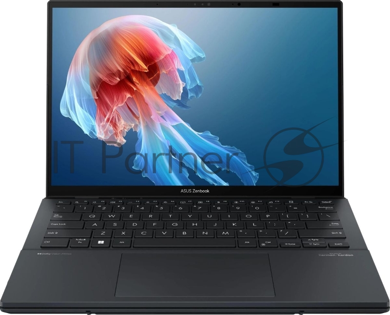 Ноутбук Asus ZenBook Duo UX8406CA-PZ212X Core Ultra 9 285H 32Gb SSD1Tb Intel Arc 140T 14 OLED Touch 3K (2880x1800) Windows 11 Pro grey WiFi BT Cam Bag (90NB14X1-M00BE0)
