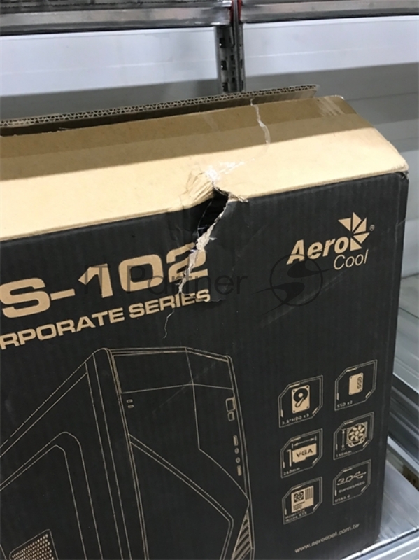 Компьютерный корпус Aerocool / Formula CS-102, mATX, черный