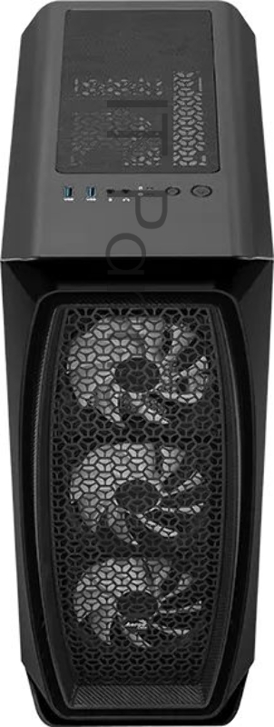 Компьютерный корпус Aerocool / Formula Aero One Frost-G-BK-v1 черный без БП ATX 4x120mm 2xUSB3.0 audio