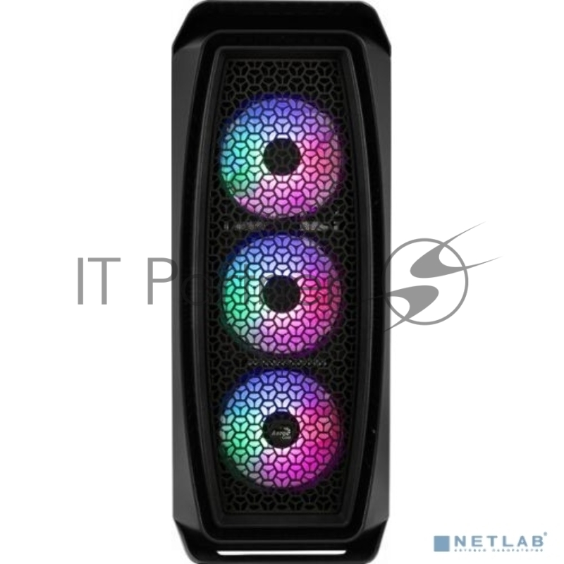 Компьютерный корпус Aerocool / Formula Aero One Frost-G-BK-v1 черный без БП ATX 4x120mm 2xUSB3.0 audio