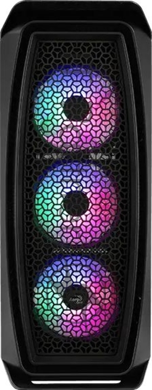 Компьютерный корпус Aerocool / Formula Aero One Frost-G-BK-v1 черный без БП ATX 4x120mm 2xUSB3.0 audio