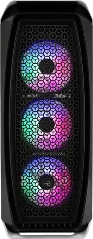 Компьютерный корпус Aerocool / Formula Aero One Frost-G-WT-v1 белый без БП ATX 4x120mm 2x140mm 2xUSB3.0 audio bott PSU