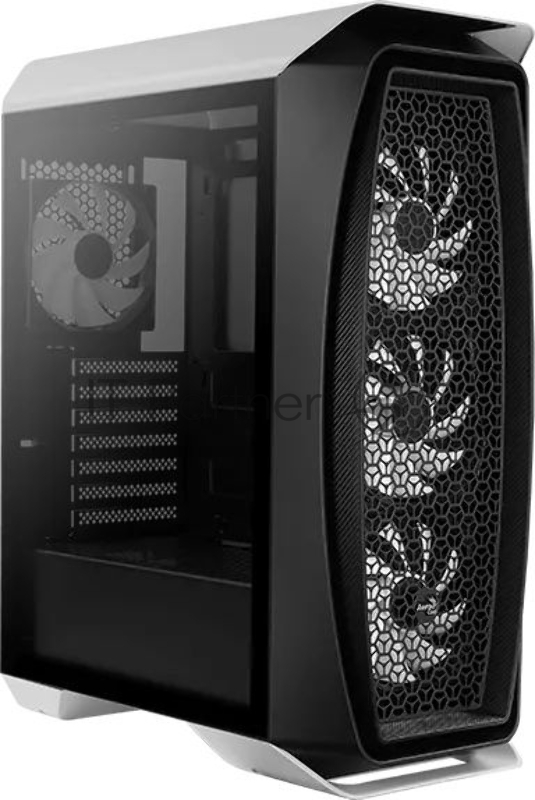 Компьютерный корпус Aerocool / Formula Aero One Frost-G-WT-v1 белый без БП ATX 4x120mm 2x140mm 2xUSB3.0 audio bott PSU