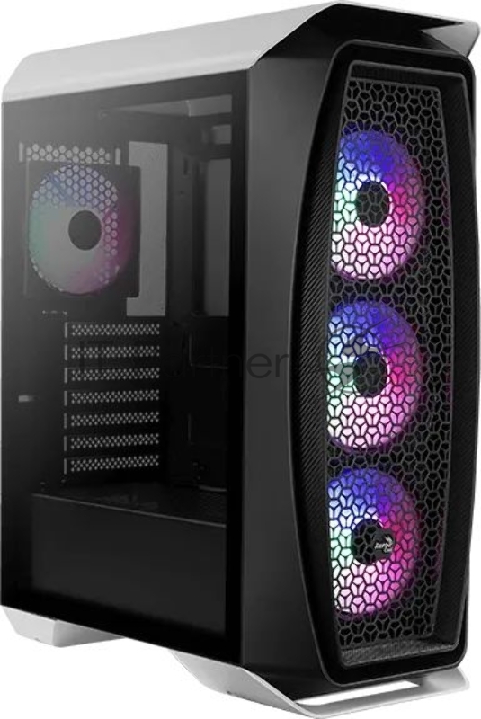 Компьютерный корпус Aerocool / Formula Aero One Frost-G-WT-v1 белый без БП ATX 4x120mm 2x140mm 2xUSB3.0 audio bott PSU