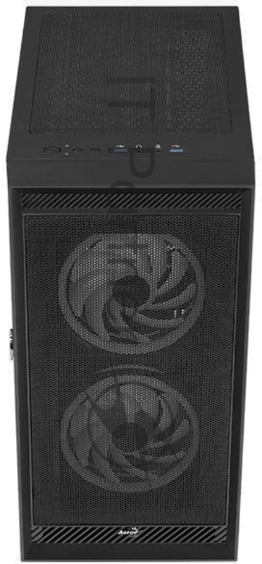 Компьютерный корпус Aerocool / Formula Graphite-G-BK-v2 черный без БП ATX 3x140mm 2xUSB3.0 audio