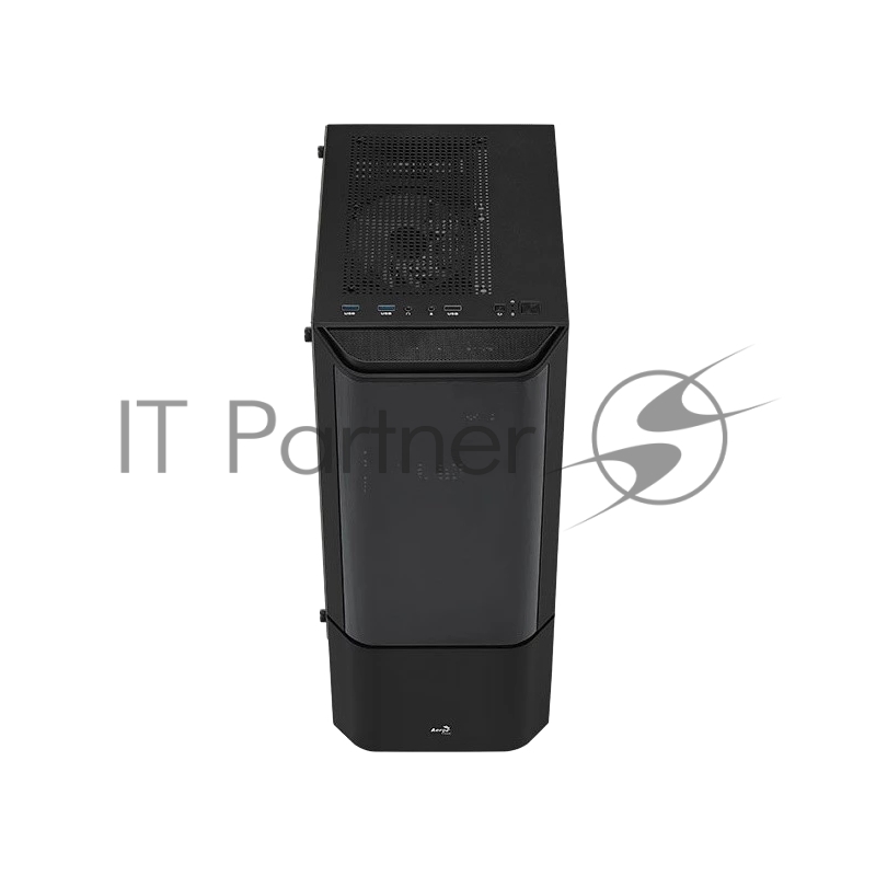 Корпус MidTower Aerocool / Formula Quantum-G-BK-v2 (черный) без Б/п, ATX 3FRGB Fan on front panel