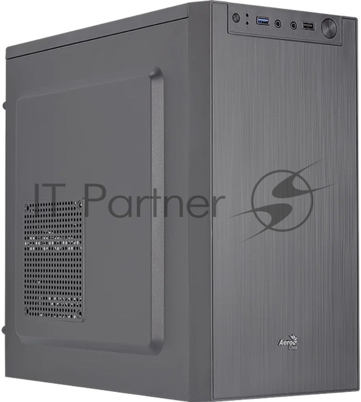 Компьютерный корпус Aerocool / Formula Cs-108-S-BK-v1 (mATX, без БП, USB3.0 x1, USB2.0 x1, 8cm black fan x1)