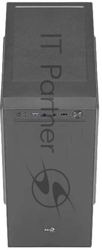 Компьютерный корпус Aerocool / Formula Cs-108-S-BK-v1 (mATX, без БП, USB3.0 x1, USB2.0 x1, 8cm black fan x1)