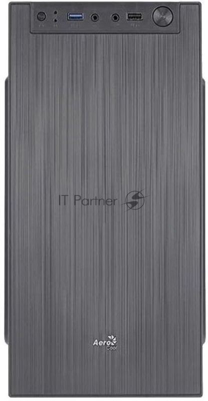 Компьютерный корпус Aerocool / Formula Cs-108-S-BK-v1 (mATX, без БП, USB3.0 x1, USB2.0 x1, 8cm black fan x1)