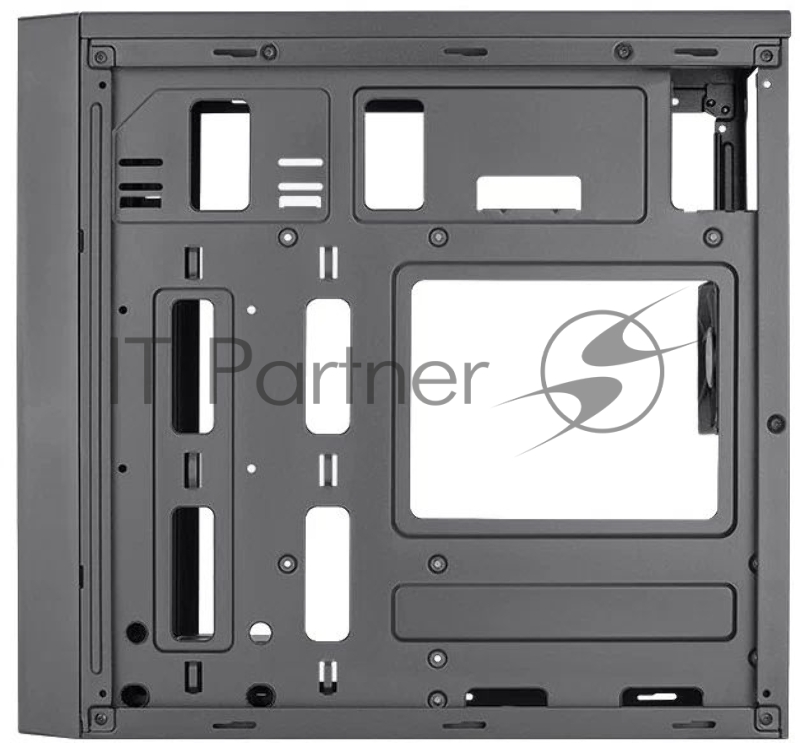 Компьютерный корпус Aerocool / Formula Cs-108-S-BK-v1 (mATX, без БП, USB3.0 x1, USB2.0 x1, 8cm black fan x1)