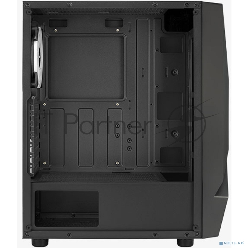 Компьютерный корпус MidiTower Aerocool / Formula SCAPE-G-BK-v2 ATX Black 2x140mm FRGB fan + 1*120mm FRGB fan (4711099471546)