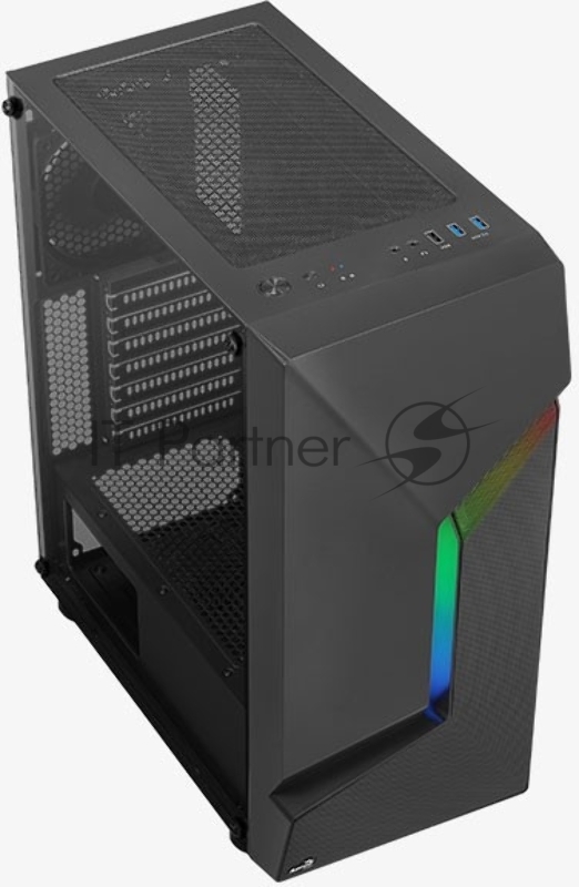 Компьютерный корпус MidiTower Aerocool / Formula Scape-G-BK-v1 (4711099471539)
