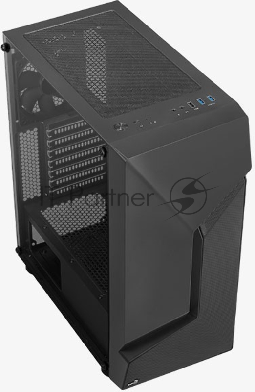 Компьютерный корпус MidiTower Aerocool / Formula Scape-G-BK-v1 (4711099471539)