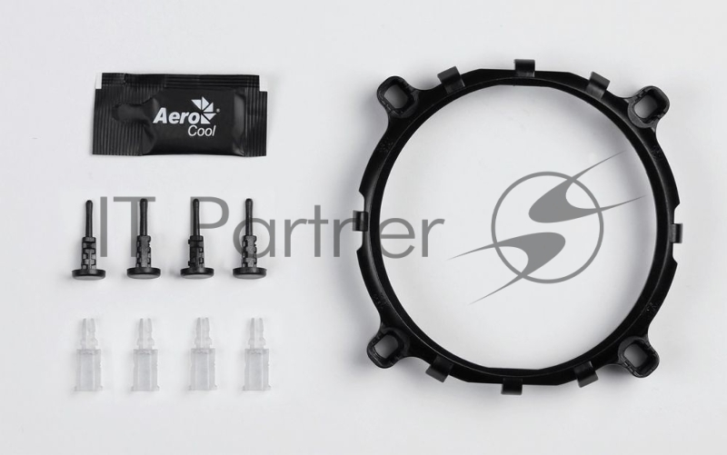 Кулер для процессора AeroCool / Formula Verkho 2 серебристый, 90 мм, алюминий/медь, 2000 об/мин, 25 дБ, 4 pin, 110 Вт, 125 мм