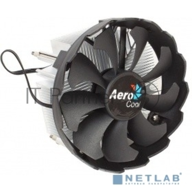 Кулер для процессора Aerocool / Formula BAS серебристый, 120 мм, алюминий, 1200 об/мин, 24 дБ, 3 pin, 100 Вт, 63 мм