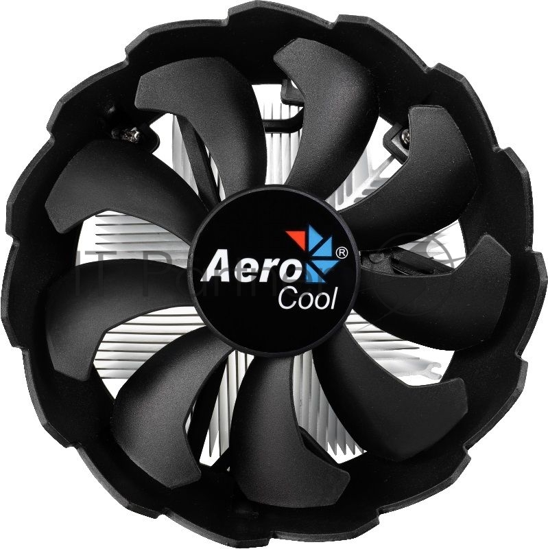 Кулер для процессора Aerocool / Formula BAS серебристый, 120 мм, алюминий, 1200 об/мин, 24 дБ, 3 pin, 100 Вт, 63 мм
