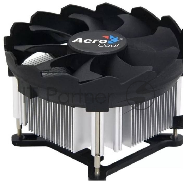Кулер для процессора Aerocool / Formula BAS серебристый, 120 мм, алюминий, 1200 об/мин, 24 дБ, 3 pin, 100 Вт, 63 мм