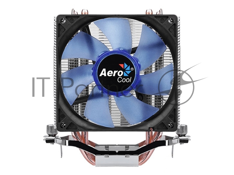Кулер для процессора AeroCool / Formula Verkho 4 Lite серебристый, 90 мм, алюминий/медь, 2000 об/мин, 27 дБ, 4 pin, 125 Вт, 135 мм