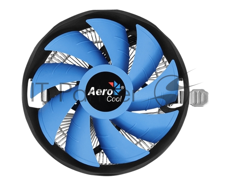 Кулер для процессора AeroCool / Formula Verkho Plus серебристый/черный, 120 мм, алюминий, 2000 об/мин, 26.5 дБ, 4 pin, 110 Вт, 68 мм