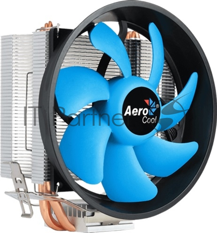 Кулер для процессора AeroCool / Formula Verkho 3 Plus серебристый, 120 мм, алюминий/медь, 2000 об/мин, 26.7 дБ, 4 pin, 125 Вт, 134 мм