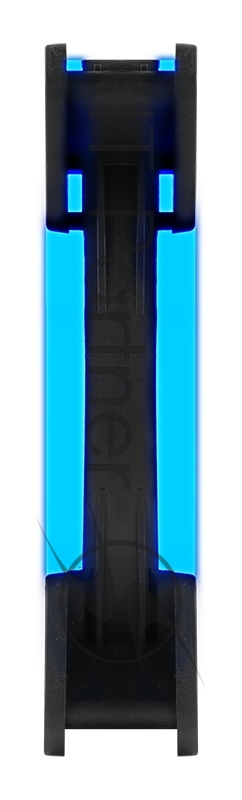 Вентилятор для корпуса AeroCool / Formula Rev Blue черный, 120 мм, 1200 об/мин, 15.1 дБ, 3 pin