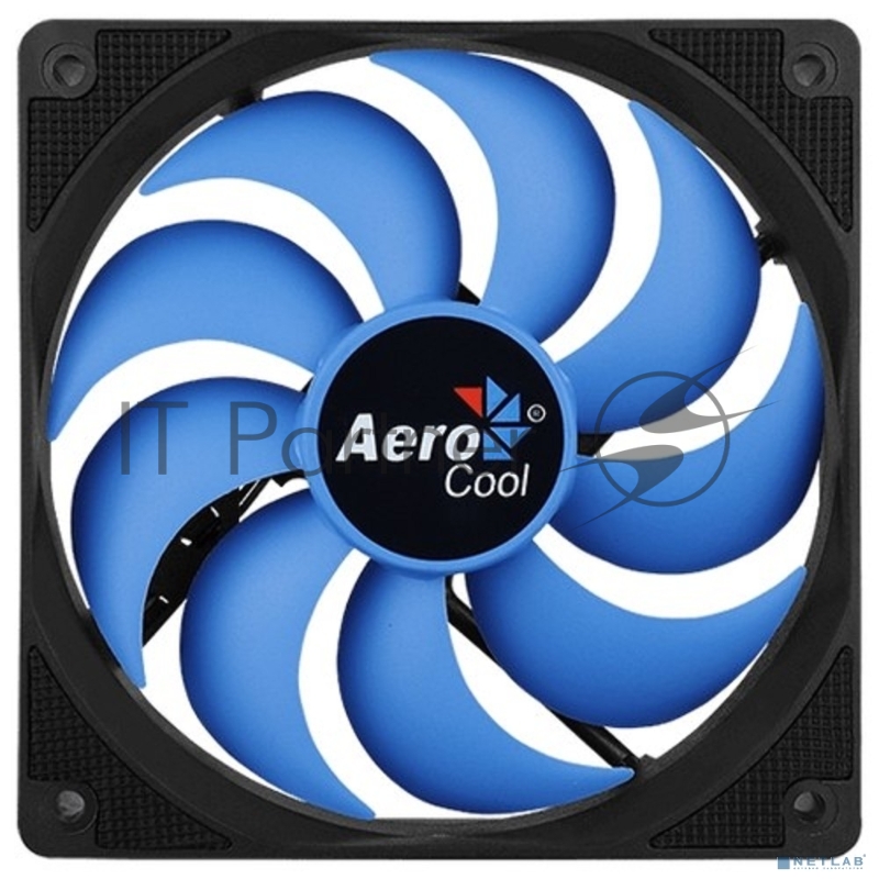 Вентилятор для корпуса AeroCool / Formula Motion 12 Plus черный, 120 мм, 1200 об/мин, 22.1 дБ, 3 pin