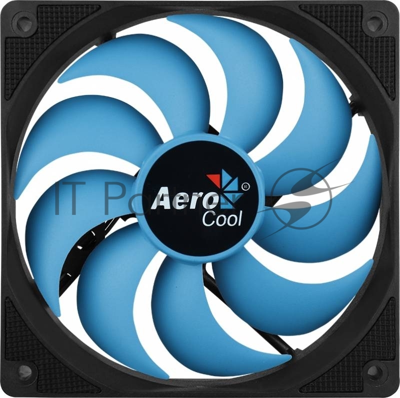 Вентилятор для корпуса AeroCool / Formula Motion 12 Plus черный, 120 мм, 1200 об/мин, 22.1 дБ, 3 pin