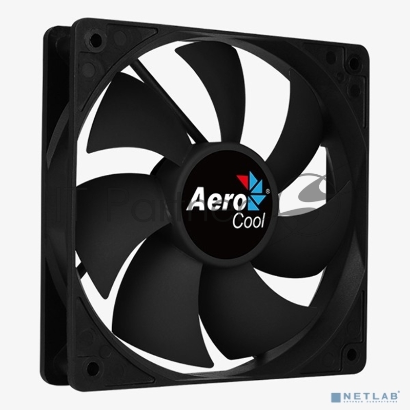Вентилятор для корпуса Aerocool / Formula Force 12 PWM черный, 120 мм, 1500 об/мин, 27.5 дБ, 4 pin