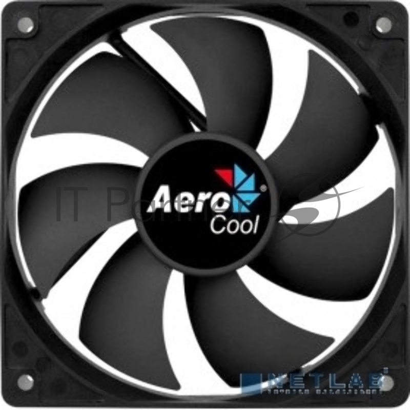 Вентилятор для корпуса Aerocool / Formula Force 12 PWM черный, 120 мм, 1500 об/мин, 27.5 дБ, 4 pin