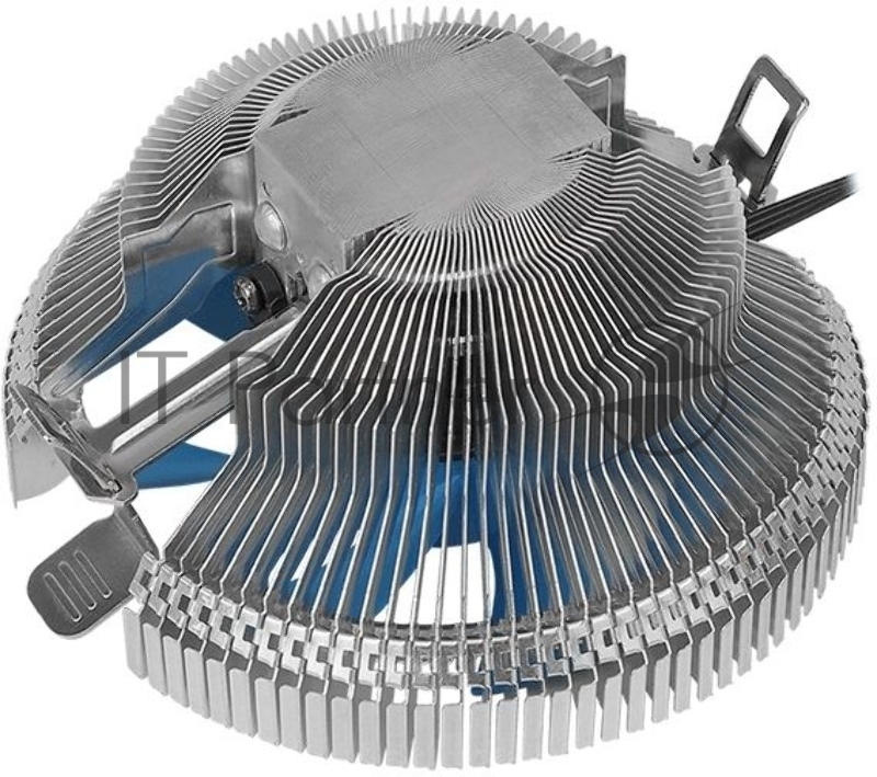 Кулер для процессора AeroCool / Formula Verkho A синий, 90 мм, алюминий, 2300 об/мин, 28.9 дБ, 4 pin, 100 Вт, 55 мм