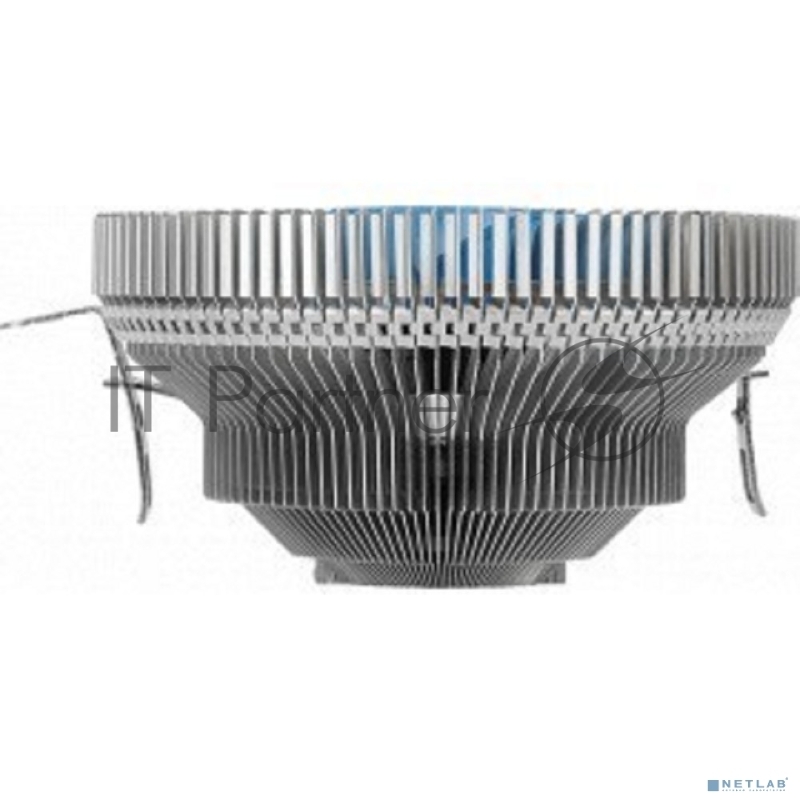 Кулер для процессора AeroCool / Formula Verkho A синий, 90 мм, алюминий, 2300 об/мин, 28.9 дБ, 4 pin, 100 Вт, 55 мм