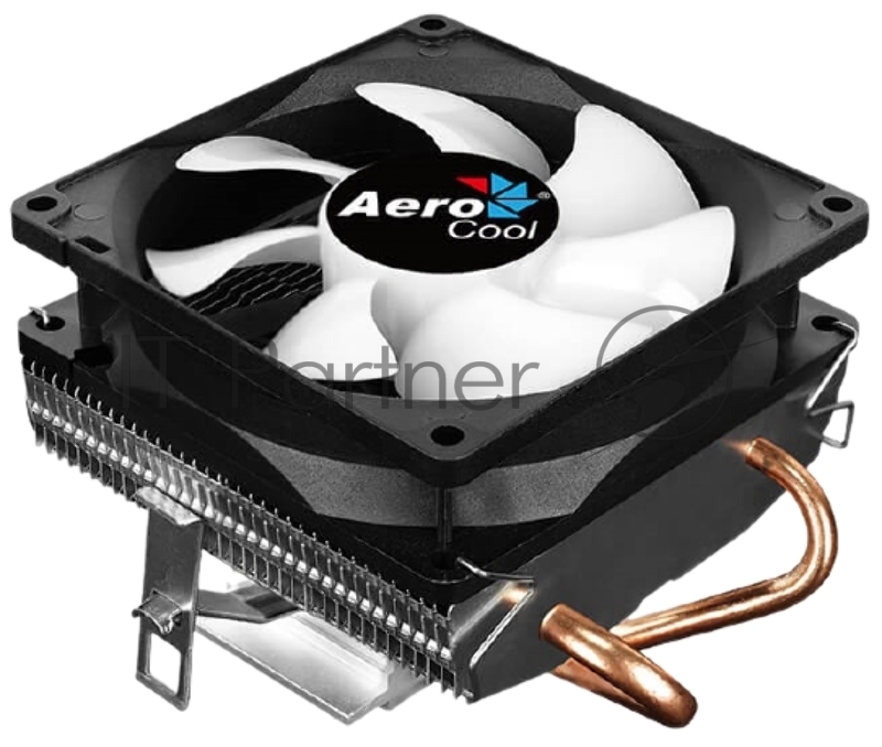 Кулер для процессора AeroCool / Formula Air Frost 2 черный/серебристый, 90 мм, алюминий/медь, 1800 об/мин, 25.7 дБ, 3 pin, 110 Вт, 78 мм