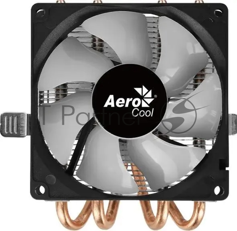 Кулер для процессора AeroCool / Formula Air Frost 4 черный, 90 мм, алюминий/медь, 1800 об/мин, 25.7 дБ, 3 pin, 125 Вт, 78 мм