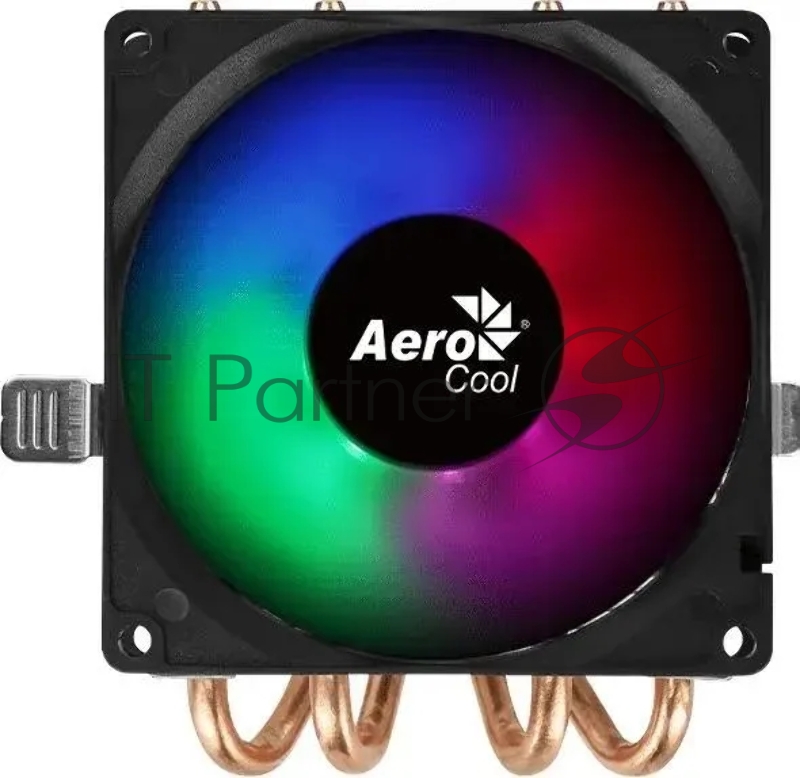 Кулер для процессора AeroCool / Formula Air Frost 4 черный, 90 мм, алюминий/медь, 1800 об/мин, 25.7 дБ, 3 pin, 125 Вт, 78 мм