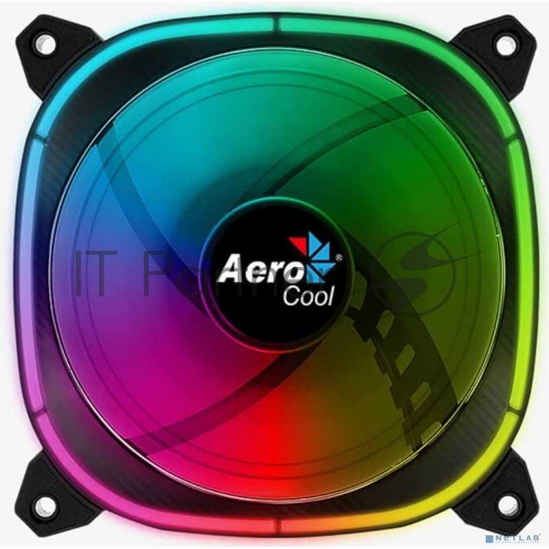 Вентилятор Aerocool / Formula Astro 12 ARGB черный, 120 мм, 1000 об/мин, 17.5 дБ, 6 pin