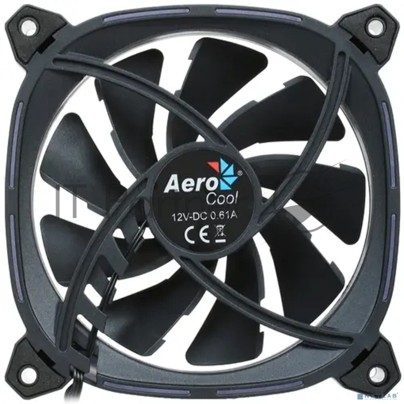 Вентилятор Aerocool / Formula Astro 12 ARGB черный, 120 мм, 1000 об/мин, 17.5 дБ, 6 pin
