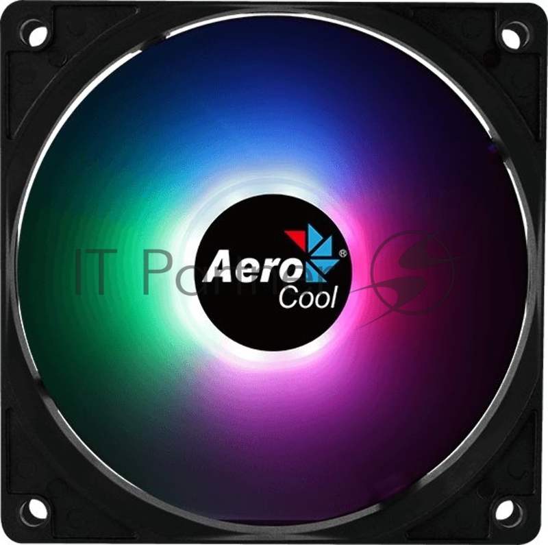 Вентилятор для корпуса Aerocool / Formula Frost 12 PWM FRGB черный, 120 мм, 1500 об/мин, 27.5 дБ, 4 pin