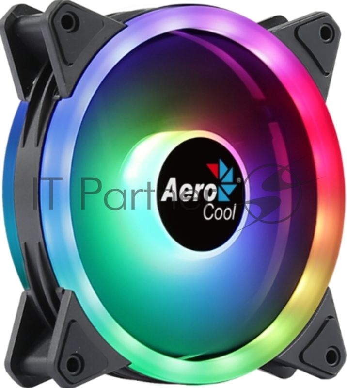 Вентилятор для корпуса Aerocool / Formula Duo 12 черный, 120 мм, 1000 об/мин, 19.7 дБ, 6 pin
