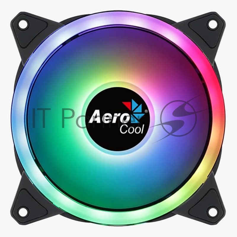 Вентилятор для корпуса Aerocool / Formula Duo 12 черный, 120 мм, 1000 об/мин, 19.7 дБ, 6 pin