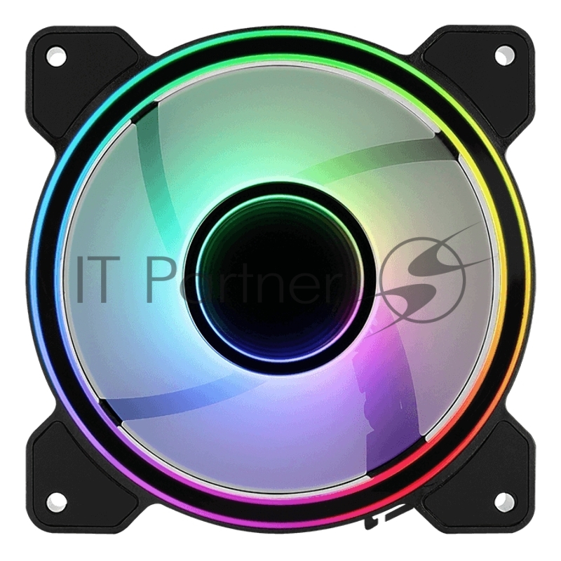 Вентилятор для корпуса Aerocool / Formula Mirage 12 ARGB черный, 120 мм, 1300 об/мин, 17.8 дБ, 6 pin