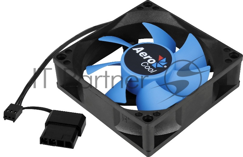Вентилятор для корпуса Aerocool / Formula Motion 8 Plus черный 80мм 2000rpm 3-pin 25db
