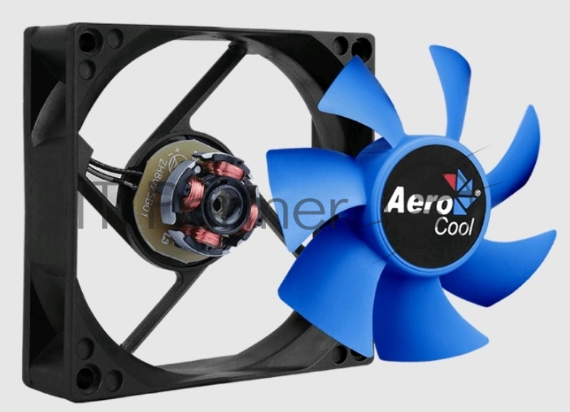 Вентилятор для корпуса Aerocool / Formula Motion 8 Plus черный 80мм 2000rpm 3-pin 25db