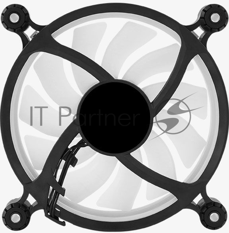 Вентилятор для корпуса AeroCool / Formula Spectro 12 FRGB черный, 120 мм, 1000 об/мин, 19.6 дБ, 4 pin