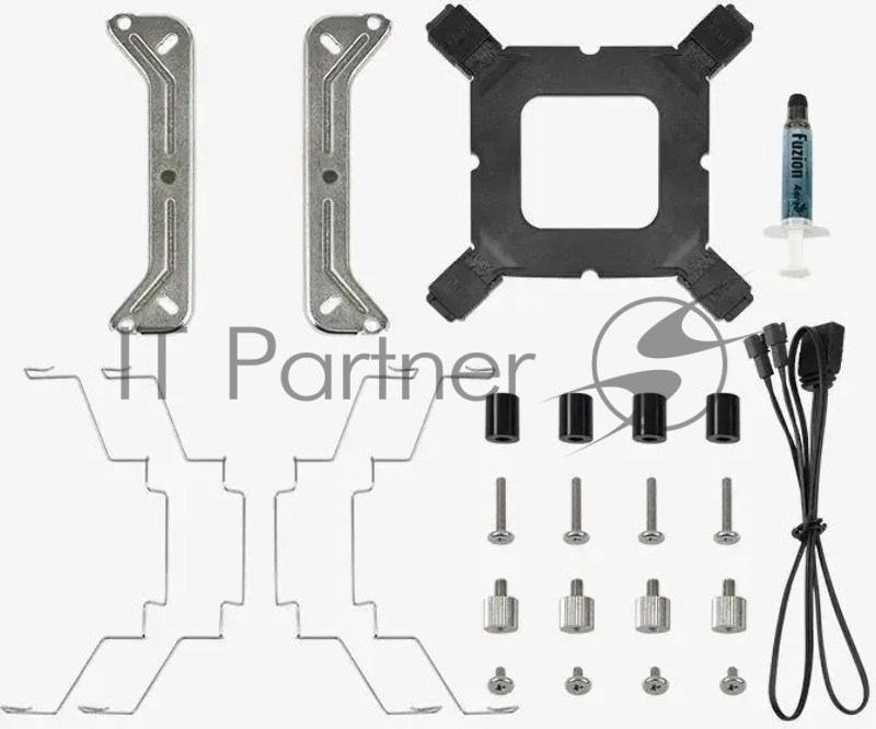 Кулер для процессора AeroCool / Formula Rime 4 черный, 120 мм, алюминий/медь, 1800 об/мин, 34 дБ, 4 pin, 230 Вт, 155 мм