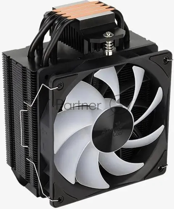 Кулер для процессора AeroCool / Formula Rime 4 черный, 120 мм, алюминий/медь, 1800 об/мин, 34 дБ, 4 pin, 230 Вт, 155 мм